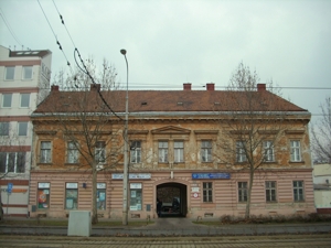 Vjezd do budovy